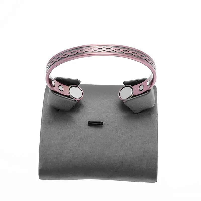 Vinterly Women\\'s Bracelet Energy Copper Magnetic Bracelet Men\'s Unisex Vintage Adjustable Cuff Bracelet Arthritis Jewelry