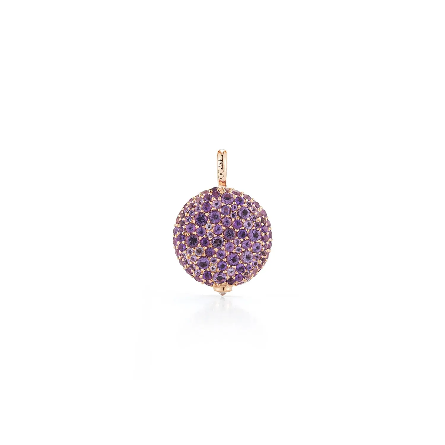 Walters Faith 'OC x WF' Amethyst Pebble Locket Charm