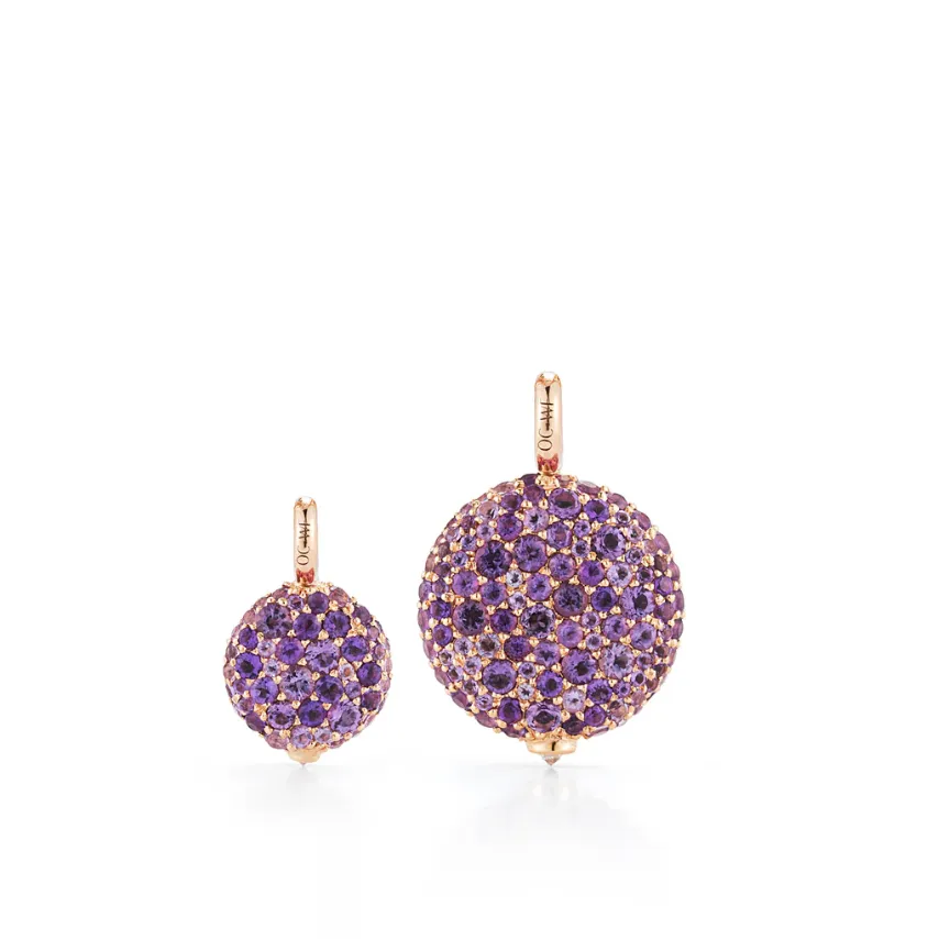 Walters Faith 'OC x WF' Amethyst Pebble Locket Charm