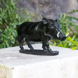 Warthog||Shona Stone Sculpture