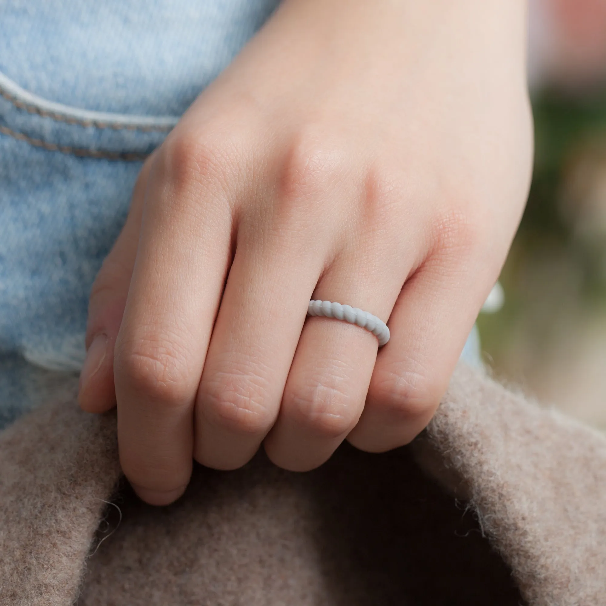 Women's Stackable Blossom 2 - Silicone Ring