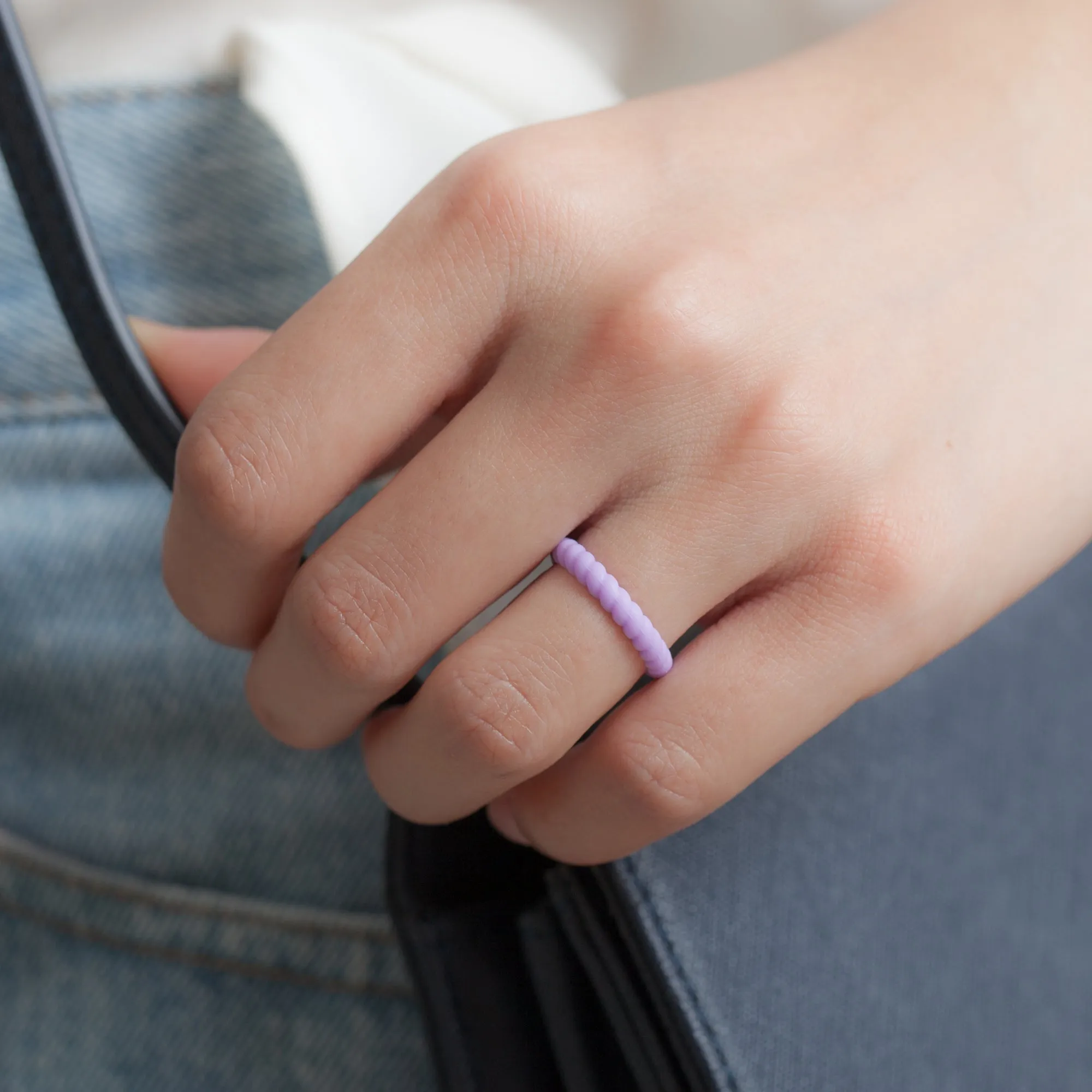 Women's Stackable Blossom 2 - Silicone Ring