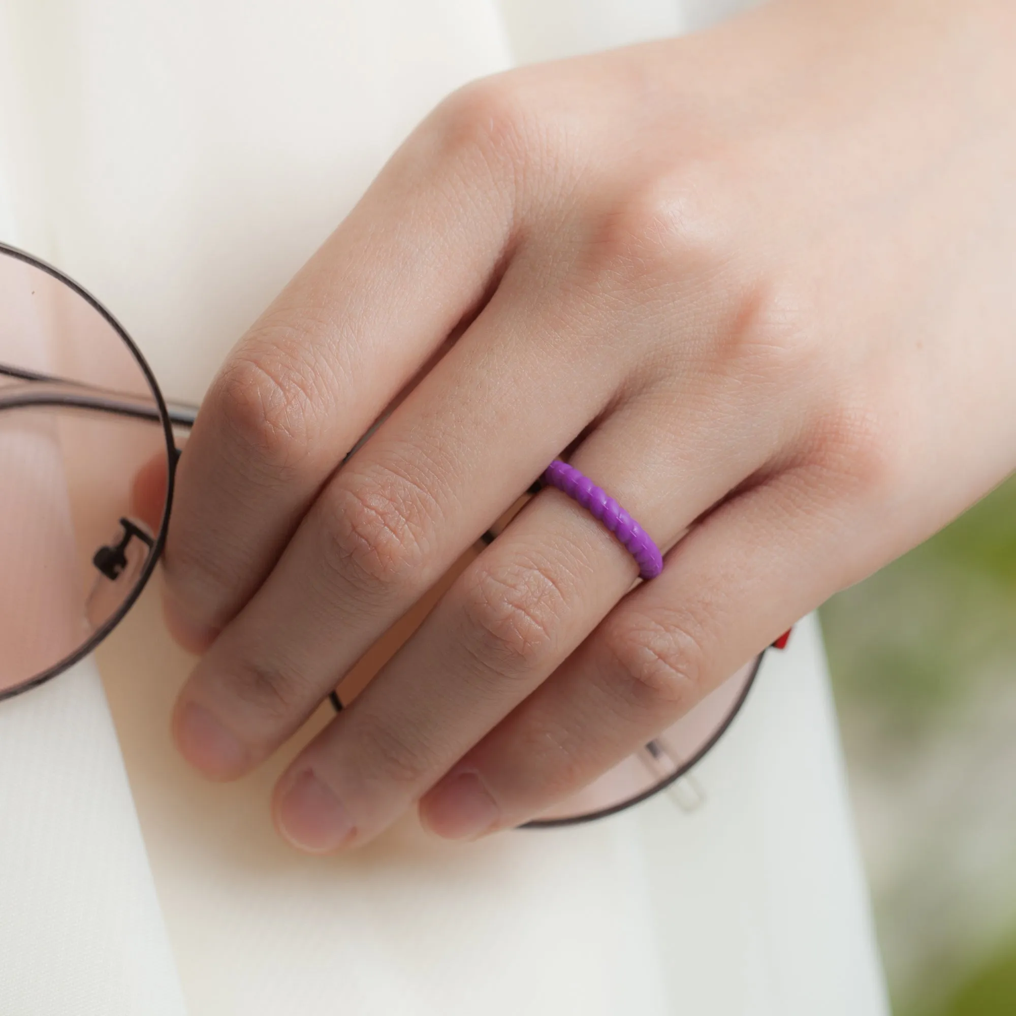 Women's Stackable Blossom 2 - Silicone Ring