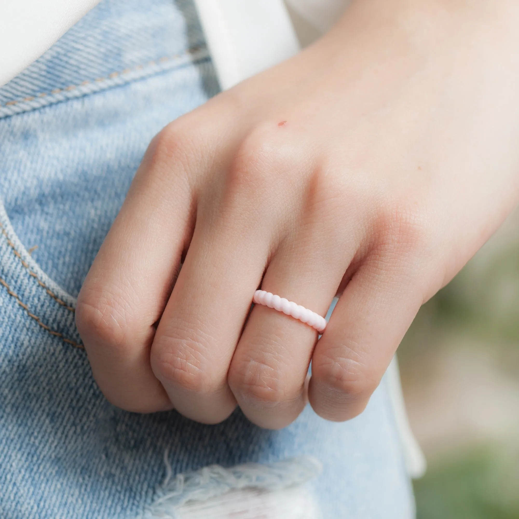 Women's Stackable Blossom 2 - Silicone Ring