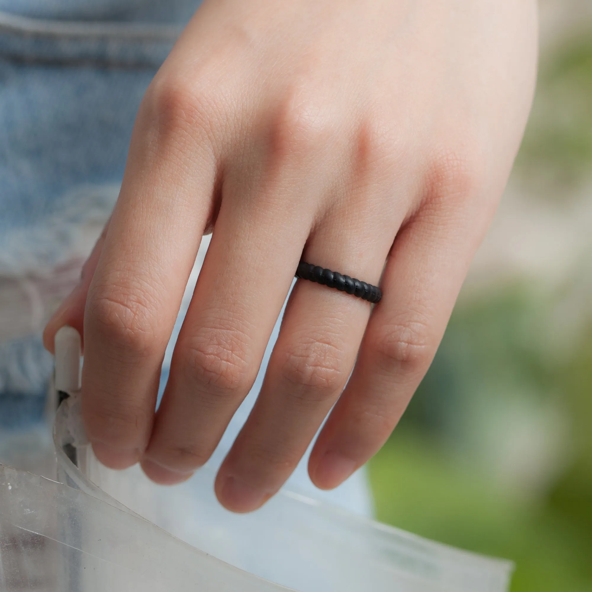 Women's Stackable Blossom 2 - Silicone Ring